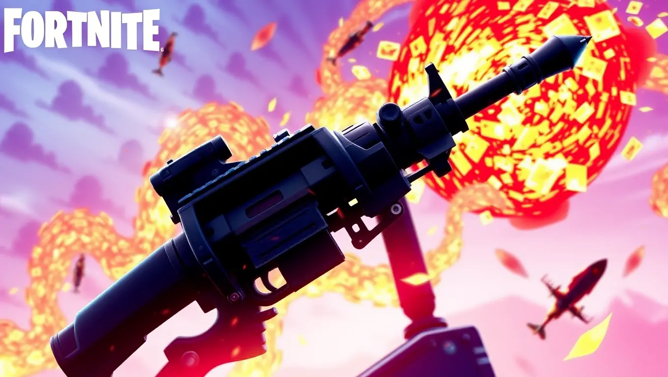 Background Fortnite Game Launched in 2017 by Epic Games.