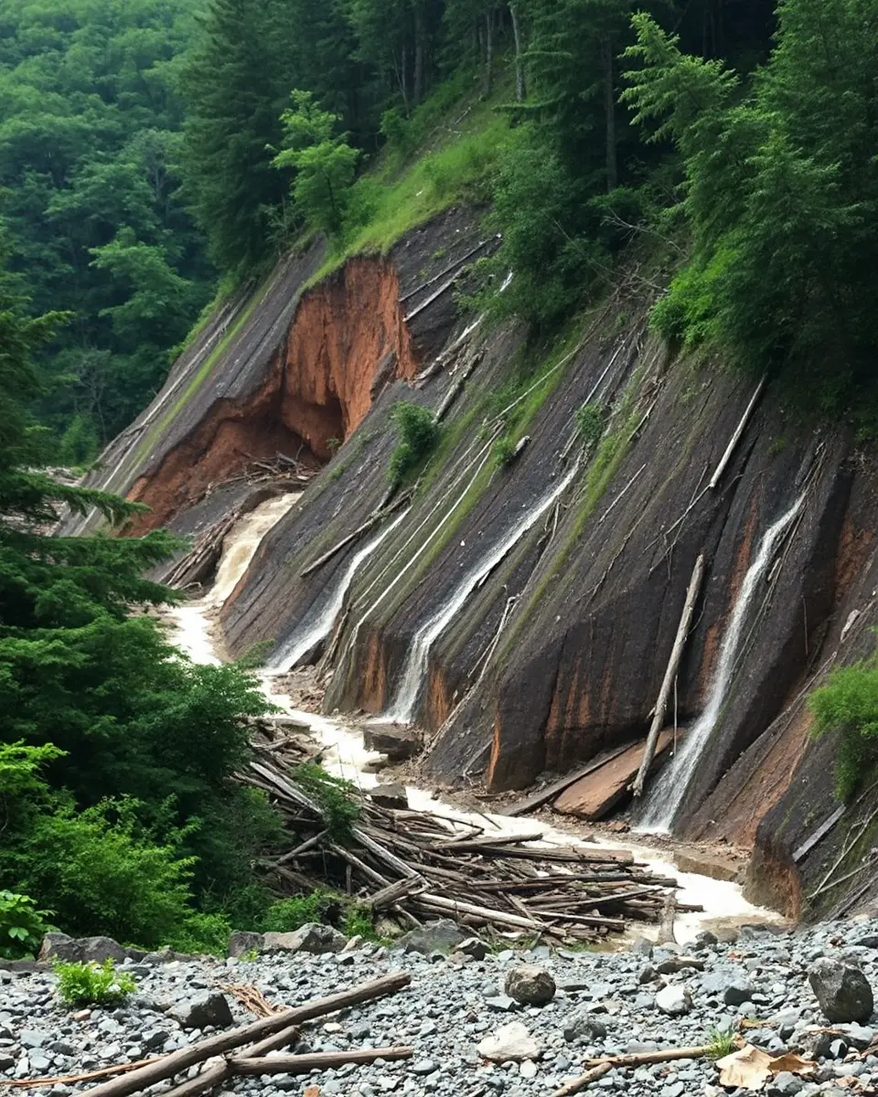 Landslides: Natural Disasters Cause Widespread Destruction