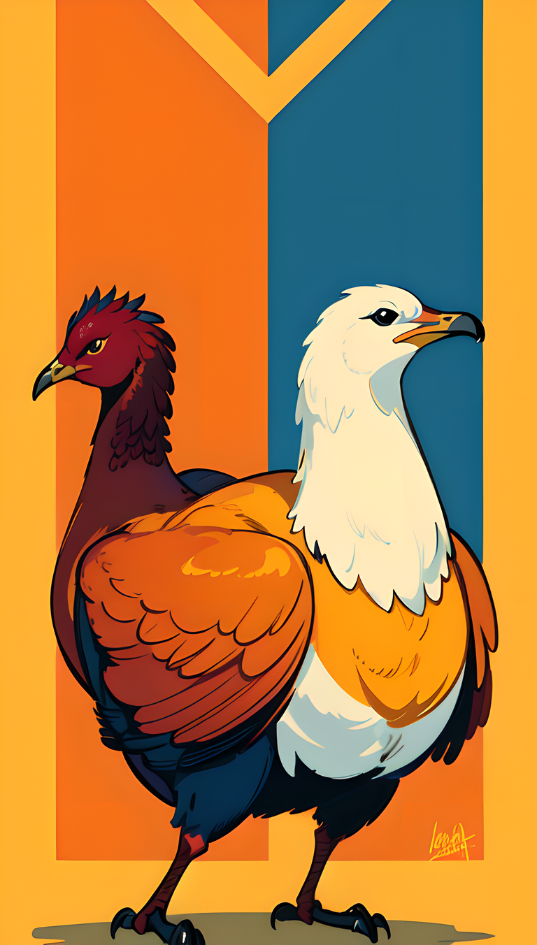 Bold Modern Turkey Illustration Thanksgiving Phone Background