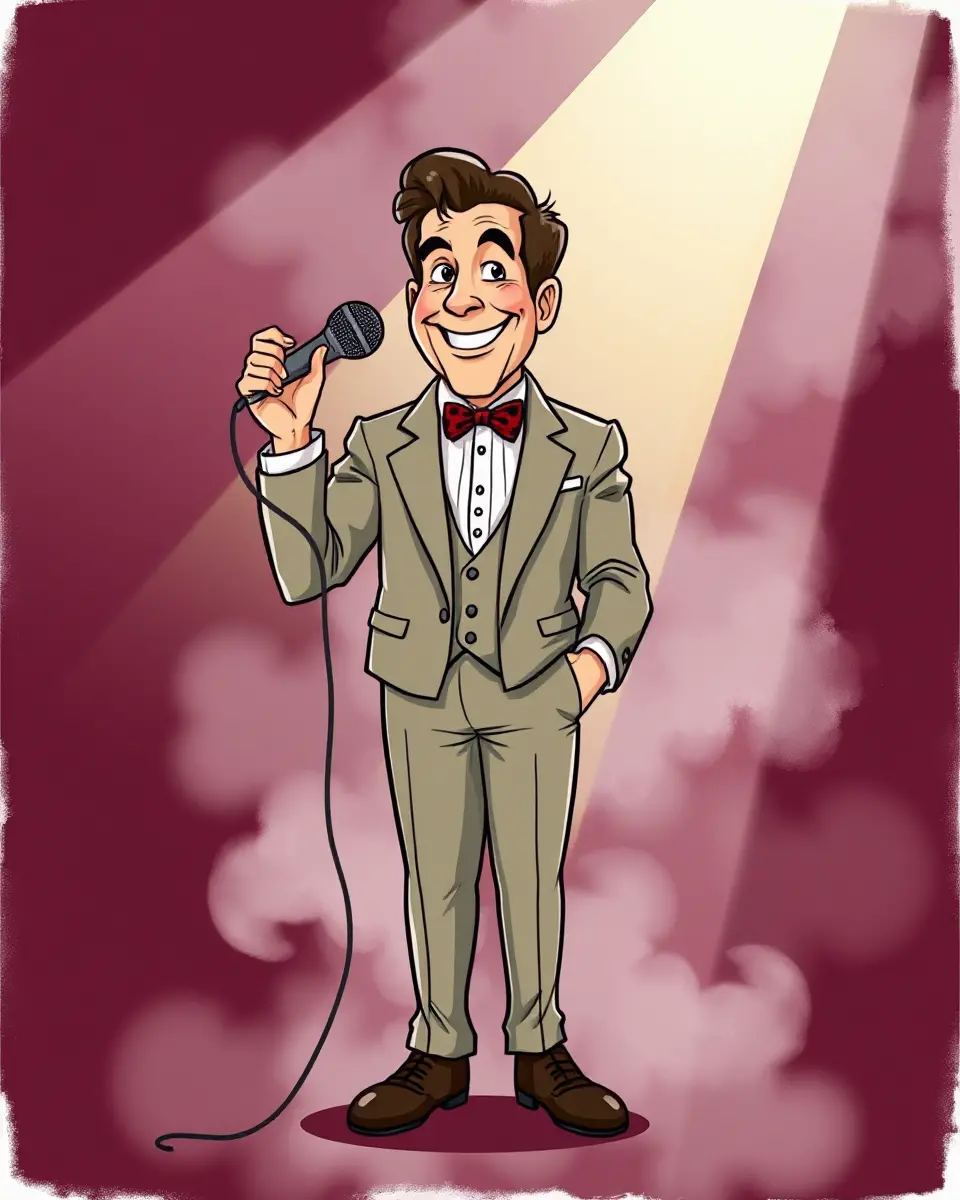 Tim Wilson's Charismatic Comedic Performance Under Spotlight