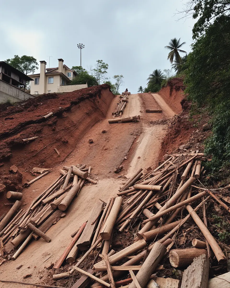 Landslides: Mountainous Regions Prone to Hazardous Events