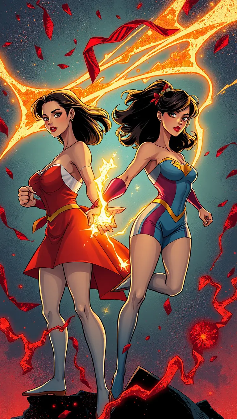 Superpowerful Girls: Unstoppable and Full of Energy